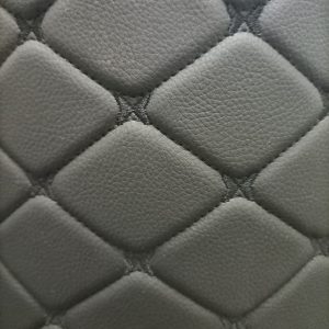 Черная экокожа