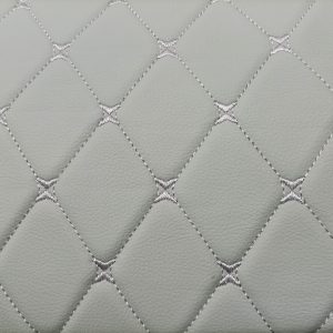 Светло-серая экокожа фото